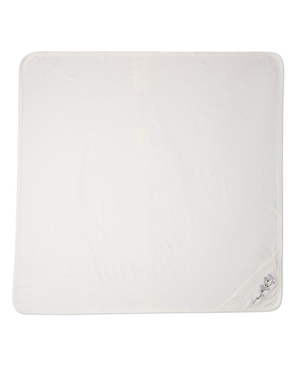 Baby Girls "Lilacs Are The Sweetest Bloom" Cotton / Rayon Blanket