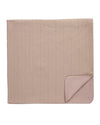 Baby Faux-Cable Cotton-Rich Textured Swaddle Blanket