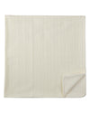 Baby Faux-Cable Cotton-Rich Textured Swaddle Blanket