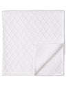 Baby Unisex "Simply Sweet" 100% Cotton Knit Cuddle and Receiving Blanket : Color: White
