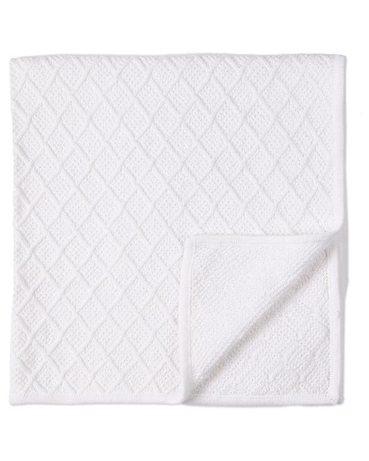 Baby Unisex "Simply Sweet" 100% Cotton Knit Cuddle and Receiving Blanket : Color: White