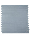 Baby Herringbone Knit 100% Cotton Blanket with Carry Pouch : Color: Blue