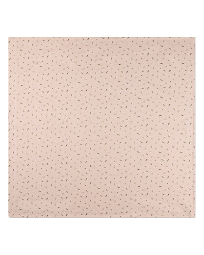 Baby "Tiny Leaves" Rayon-Blend Receiving and Swaddle Blanket