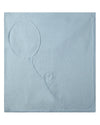 Baby Boys 100% Cotton Sweater Knit Blanket with 3D Balloon Accent