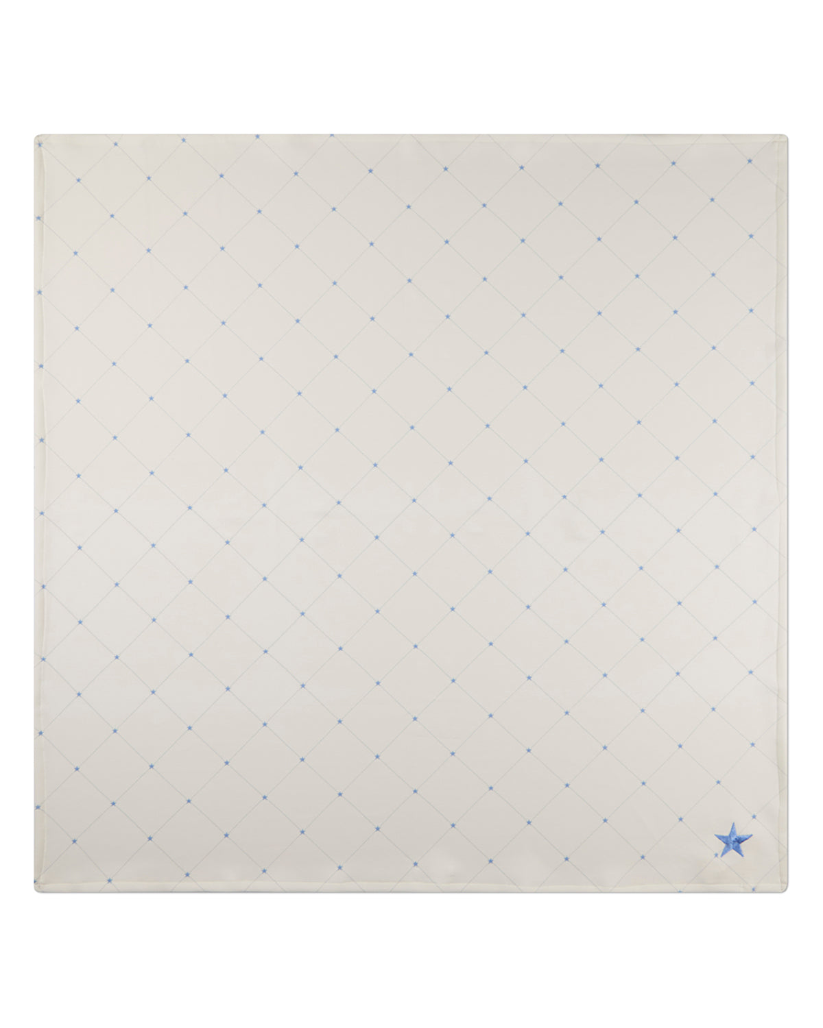 Baby Boys "Stars and Stitching" Cotton/Rayon-Blend Snuggle Blanket