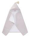 Striped Hooded Towel : Color: White Multi