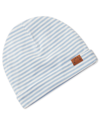 Striped Shoulder Flap Footie Set : Color: Rose