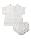 Tiny Stripe Set : Color: Blue