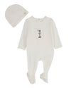 2 Piece Baby Boys "The Little Boy And His Balloon" Cotton Rich Footie Set