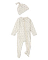 2 Piece Baby "Love is Home" Stretch Cotton Footie Set : Color: Black