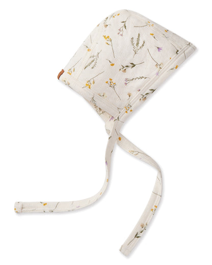 4 Piece Baby Girls "Pretty Petals" Rayon Blend Pointelle Footie Set : Color: Winter White