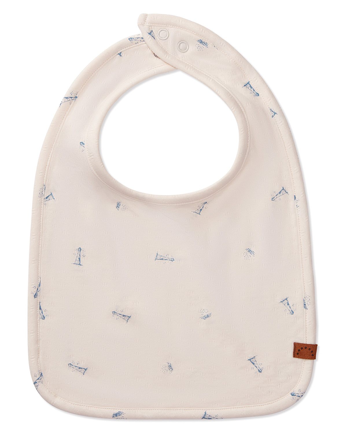 4 Piece Baby Boys "Lighthouse" Rayon Blend Pointelle Footie Set : Color: Winter White