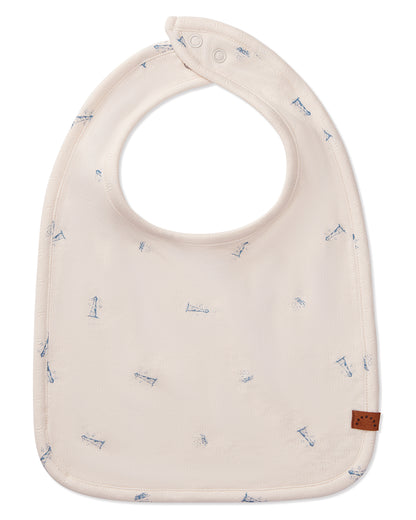 4 Piece Baby Boys "Lighthouse" Rayon Blend Pointelle Footie Set : Color: Winter White