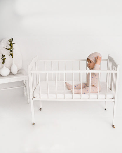 Ribbed Star Footie Set : Color: Rose