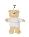 MiniMoi Fuzzy Bear Keychain : Color: Tan