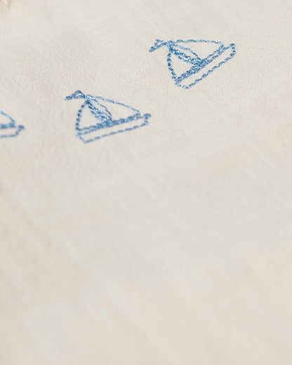 2 Piece Baby and Toddler "Set The Sail" 100% Cotton Bloomer Set