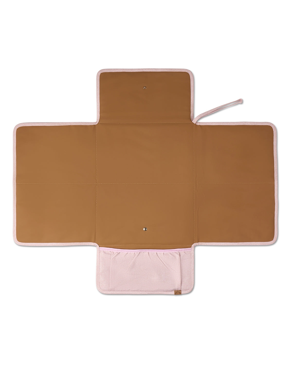 Quilted Diaper Changing Clutch Purse : Color: Pink