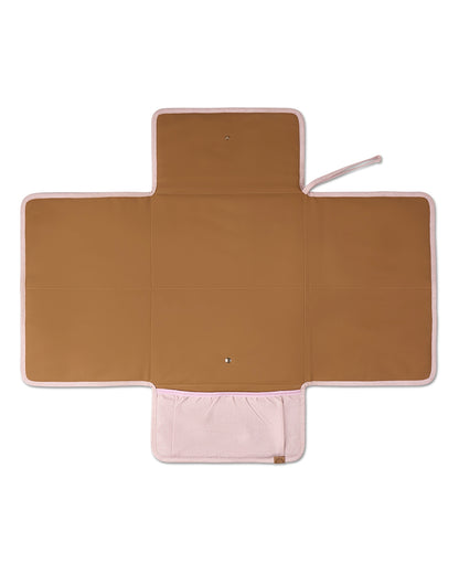 Quilted Diaper Changing Clutch Purse : Color: Pink
