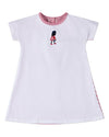 Girls Striped/Solid "The Girl's Favorite Purse" Cotton-Rich A-Line Dress