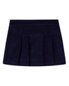 Girls Cotton-Rich Fine-Wale Corduroy Pleated Pull-On Above-Knee Skirt