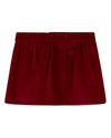 Girls Faux-Button Cotton-Rich Fine-Wale Corduroy Above-Knee Skirt