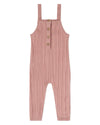 Baby and Toddler Raised 3D Knit 100% Cotton Ribbed Jumpsuit