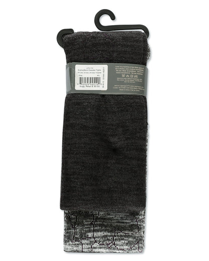 Women's Scallop Mix Two Tone Cotton Blend Sweater Tights : Color: Blue