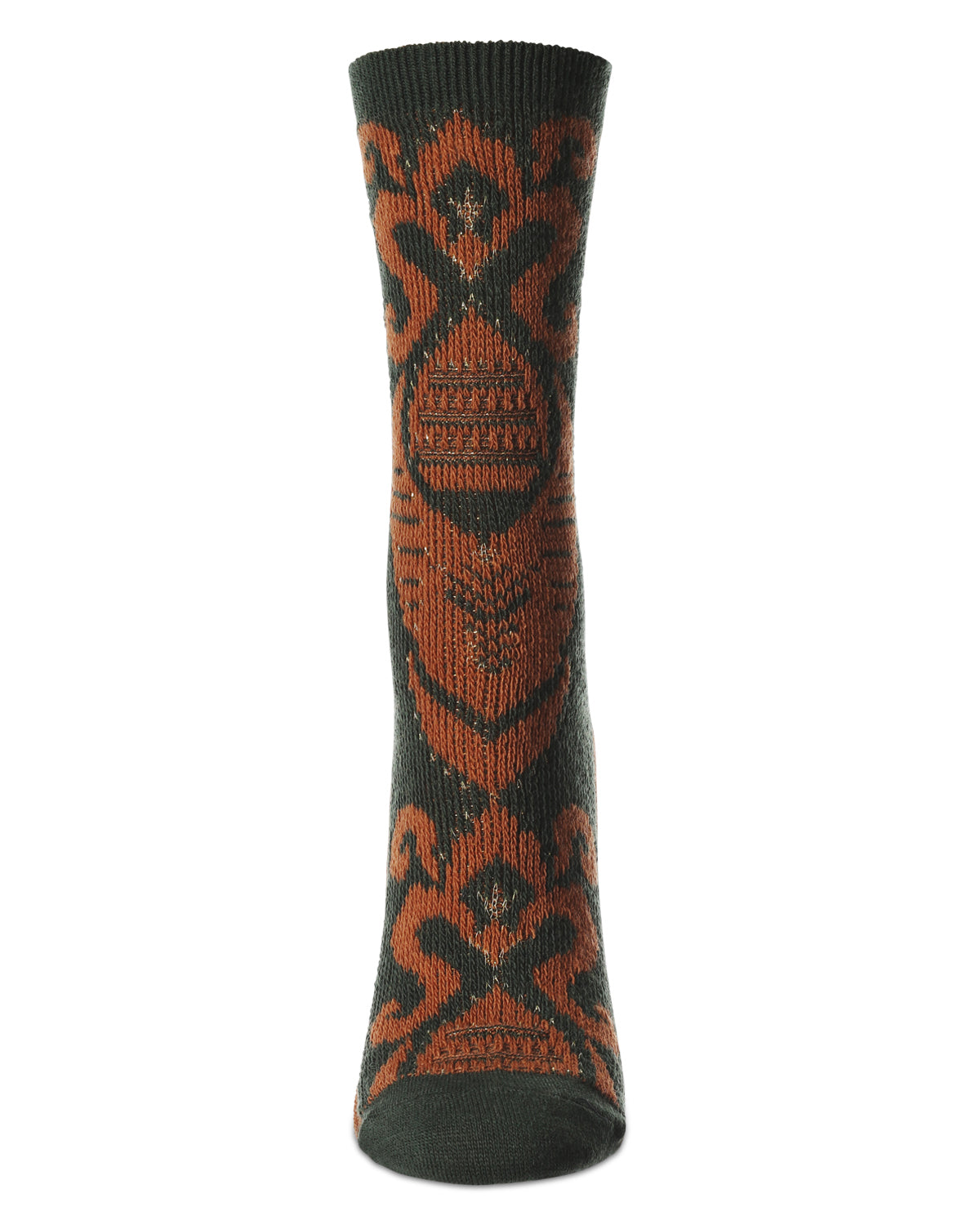 Women's S-Swirl Super Comfi Soft-Fit Crew Sock : Color: Black