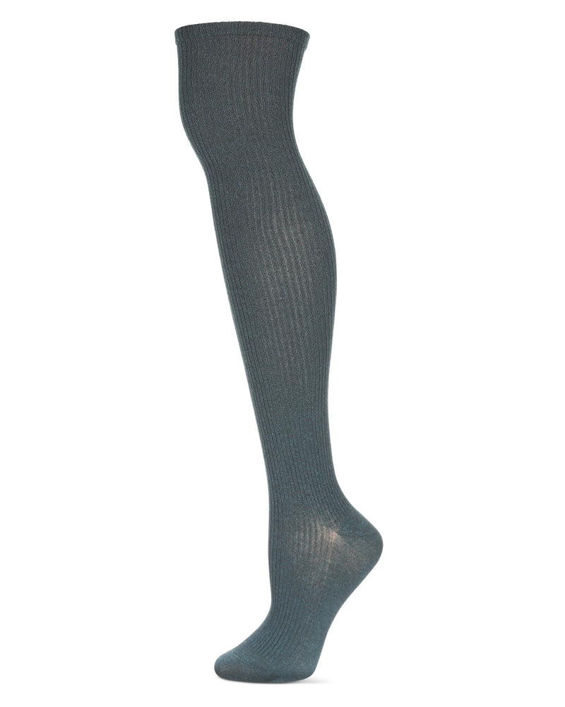 Women's Textured Tone Over The Knee Cotton Blend Warm Sock