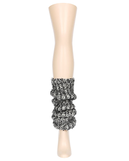 Women's Ursula Ultimate Metallic Mix Knit Legwarmer : Color: Black
