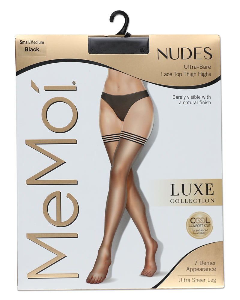 Women's Nudes Ultra Bare Lace Top Thigh Highs