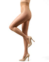 Women's Thins Ultra Transparent Non-Control Top LUXE Pantyhose : Color: Naturel