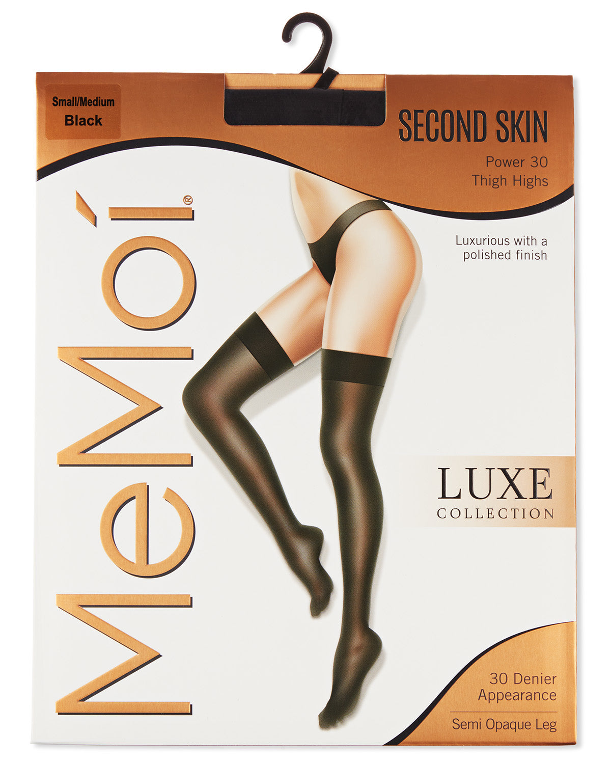 241　Nadia S Women's Second Skin Semi-Opaque Thigh Highs – MeMoi