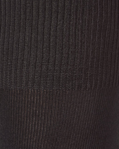 Men's Modal Durable and Flexible Solid Crew Sock : Color: Black