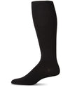 Men's Modal Durable and Flexible Flat Over The Calf Sock : Color: Black