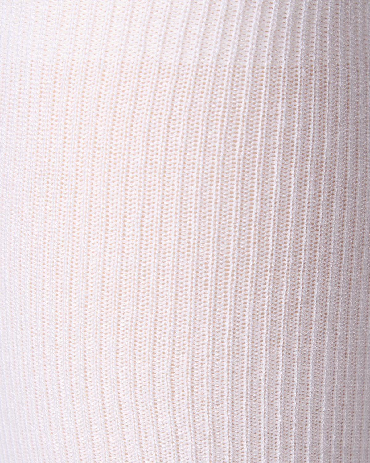 Men's Modal Durable and Flexible Flat Over The Calf Sock : Color: White