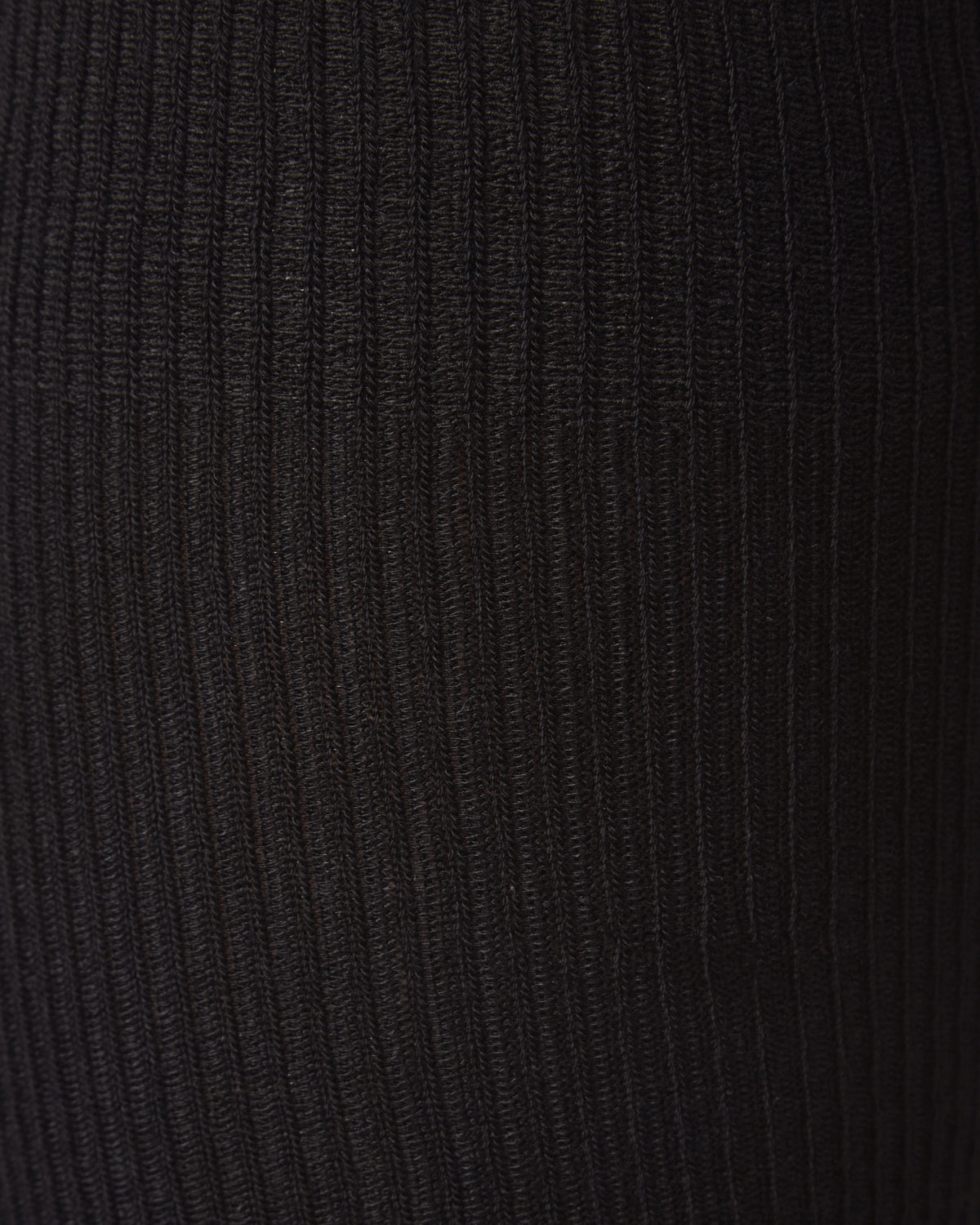 Men's Basic Modal Durable and Flexible Rib Over The Calf Sock : Color: Black