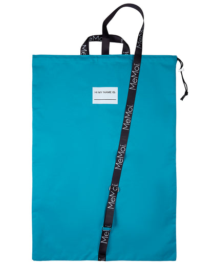 "Lets Get Ready To Tumble" Laundry Bag : Color: Teal