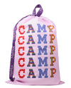 "Camp Camp Camp" Laundry Bag : Color: Lilac