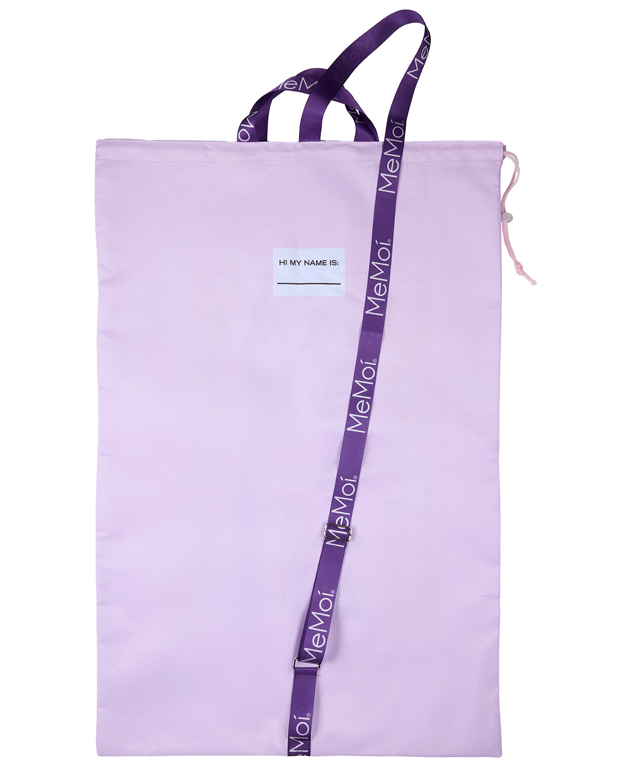 "Camp Camp Camp" Laundry Bag : Color: Lilac