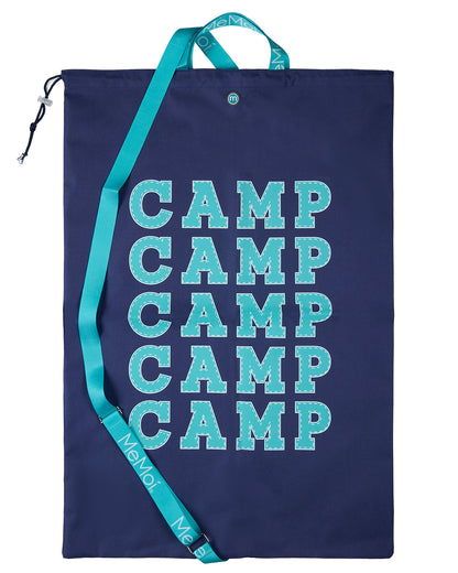 "Camp Camp Camp" Laundry Bag : Color: Lilac