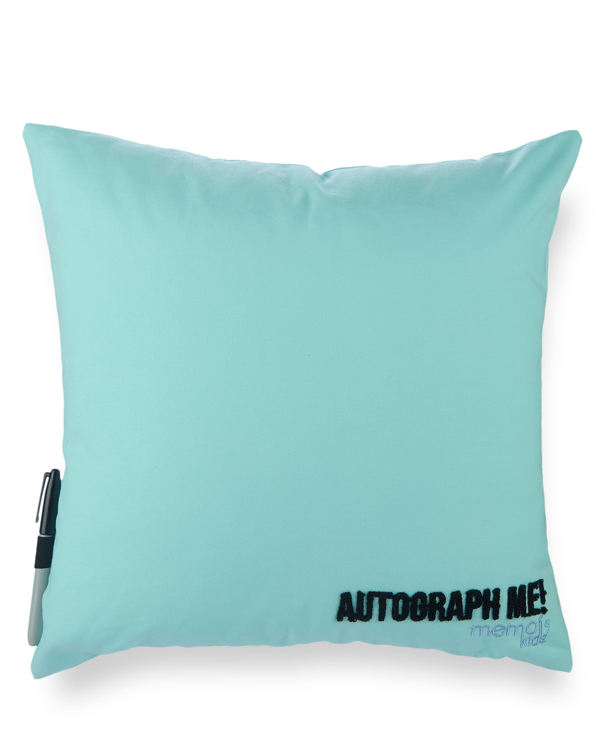 Boys Sports-Themed Summer Camp Autograph Pillow with Marker : Color: Sky Blue