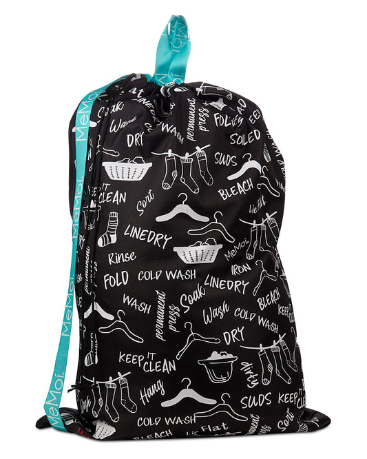 Kids Unisex Wash-A-Thon Camp Laundry Bag with Shoulder Strap