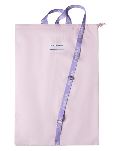 Girls "Camp Party" Laundry Bag with Shoulder Strap