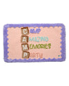 Girls "Camp Party" Cozy Plush Bedside Bunk Cabin Camp Mat