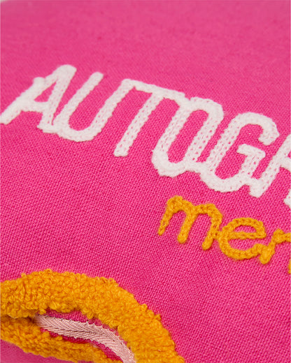 Girls "CampTastic" Autograph Camp Pillow Cushion with Included Marker