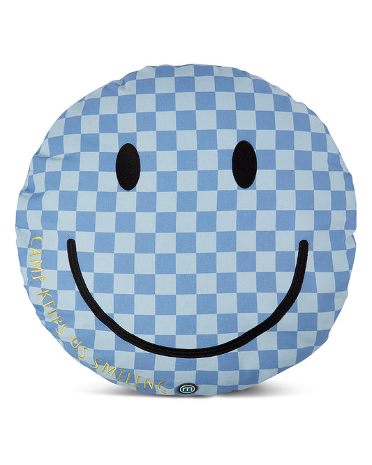 Boys "Camp Smile" Checkered Autograph Camp Pillow
