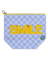 Kids "Smile" Water-Resistant Toiletries Pouch with Plush 3D Graphic