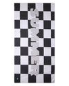 Kids Summer-Themed Cotton-Blend Terry Checkered 60" x 30" Beach Towel