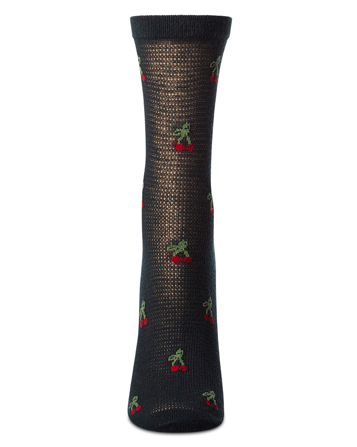 Women's Cherrybomb Waffle Knit Cotton Blend Anklet Socks